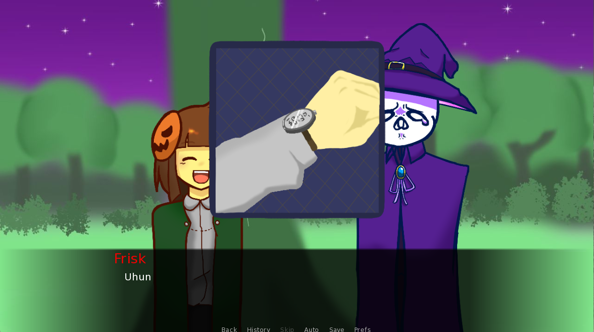 Halloween AU screenshot 2